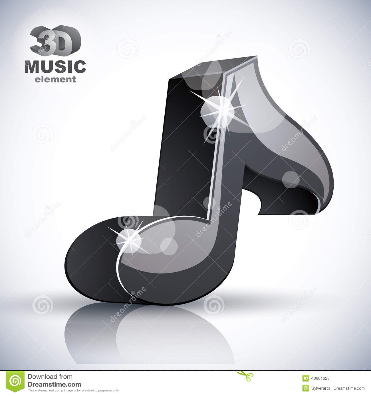 Black Music Notes Transparent