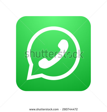 Bubble in White Logo with a Phone Bubble in White Logo with a Phone