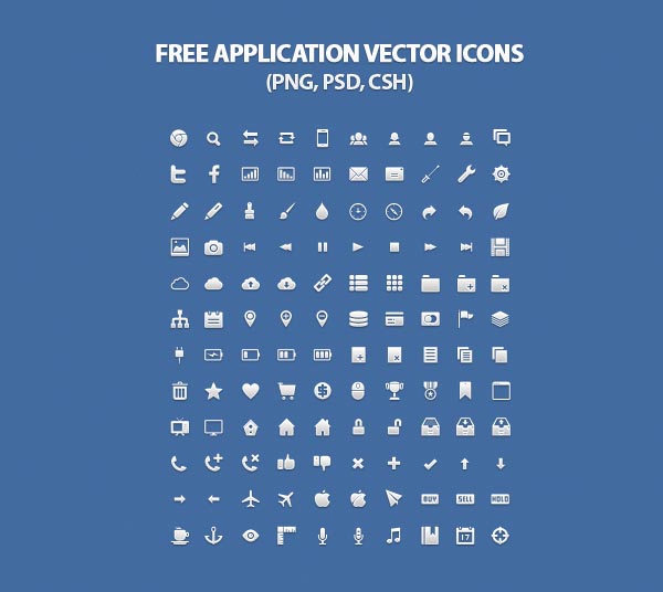 Business Card Icons Vector Free