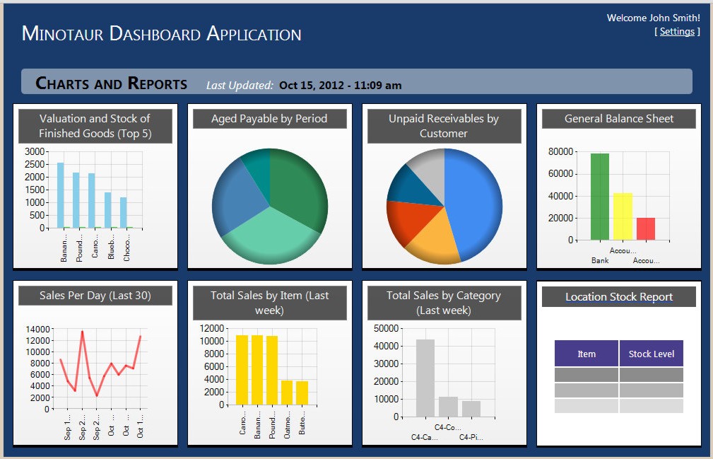 Business Intelligence Dashboard Icon