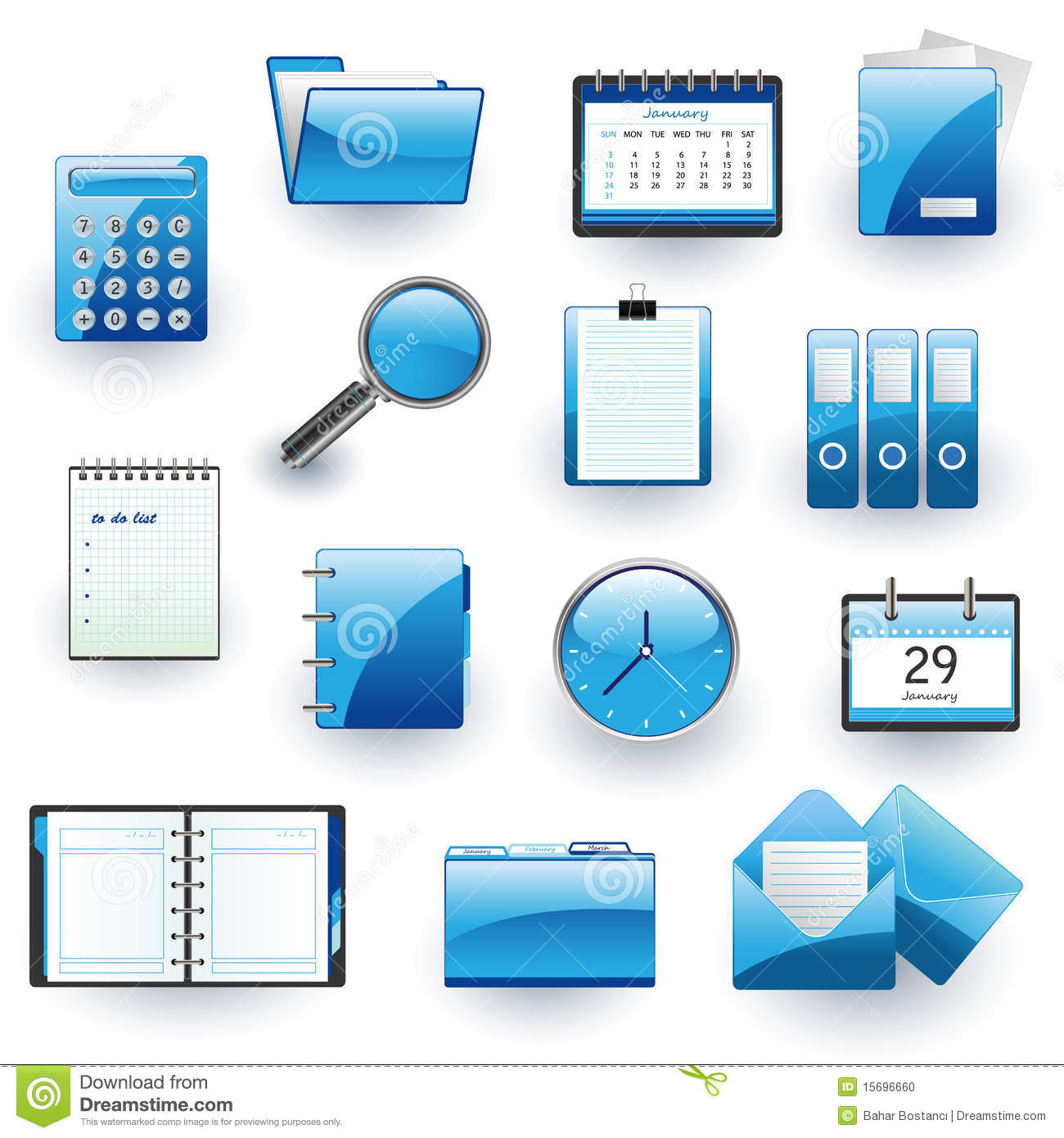 Business Office Icon Vector