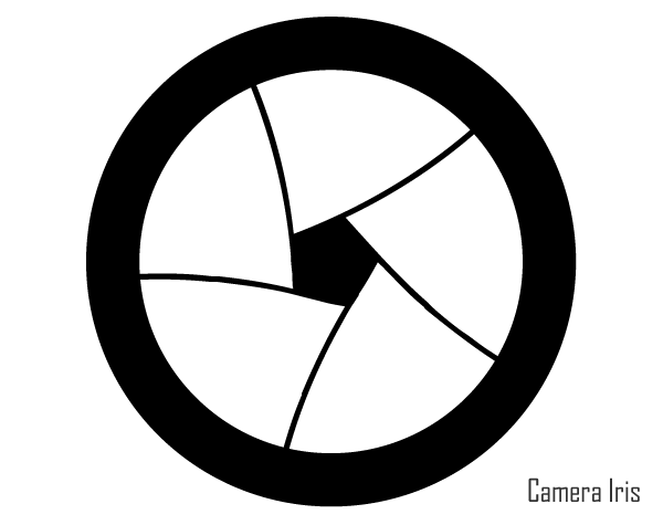 Camera Iris Vector Art
