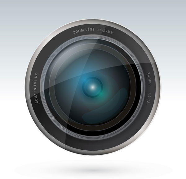 Camera Lens Vector Free