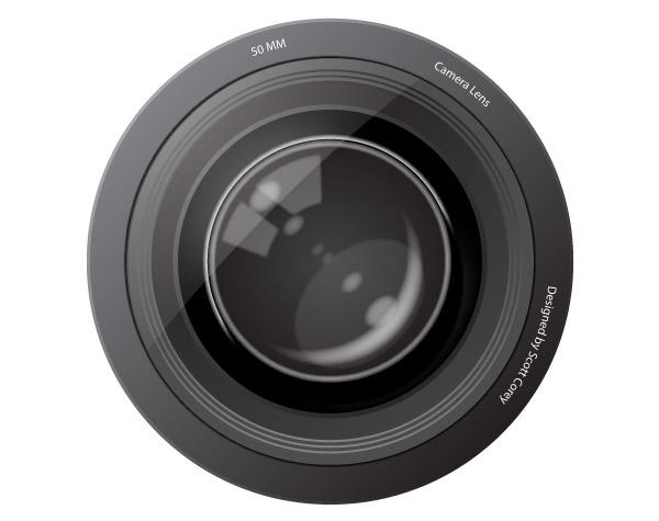 Camera Lens Vector Free