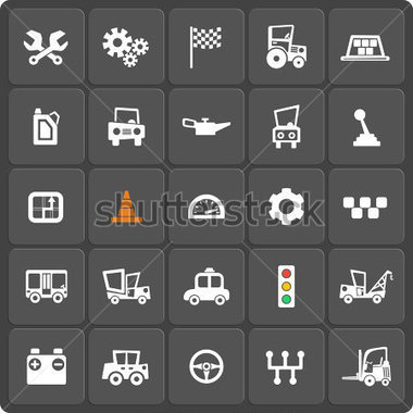Car Traffic Icons