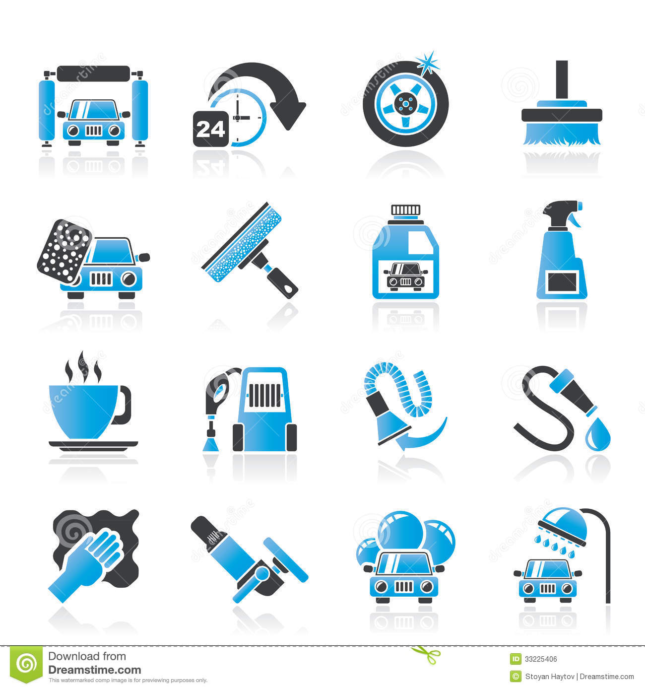 Car Wash Vector Icon