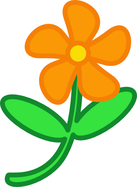 Cartoon Flower Clip Art Free