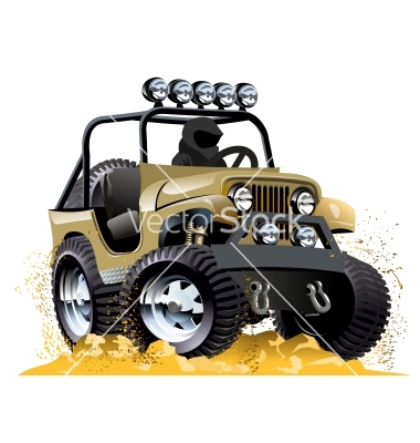 Cartoon Jeep