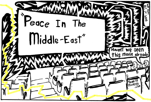 Cartoon Middle East Peace