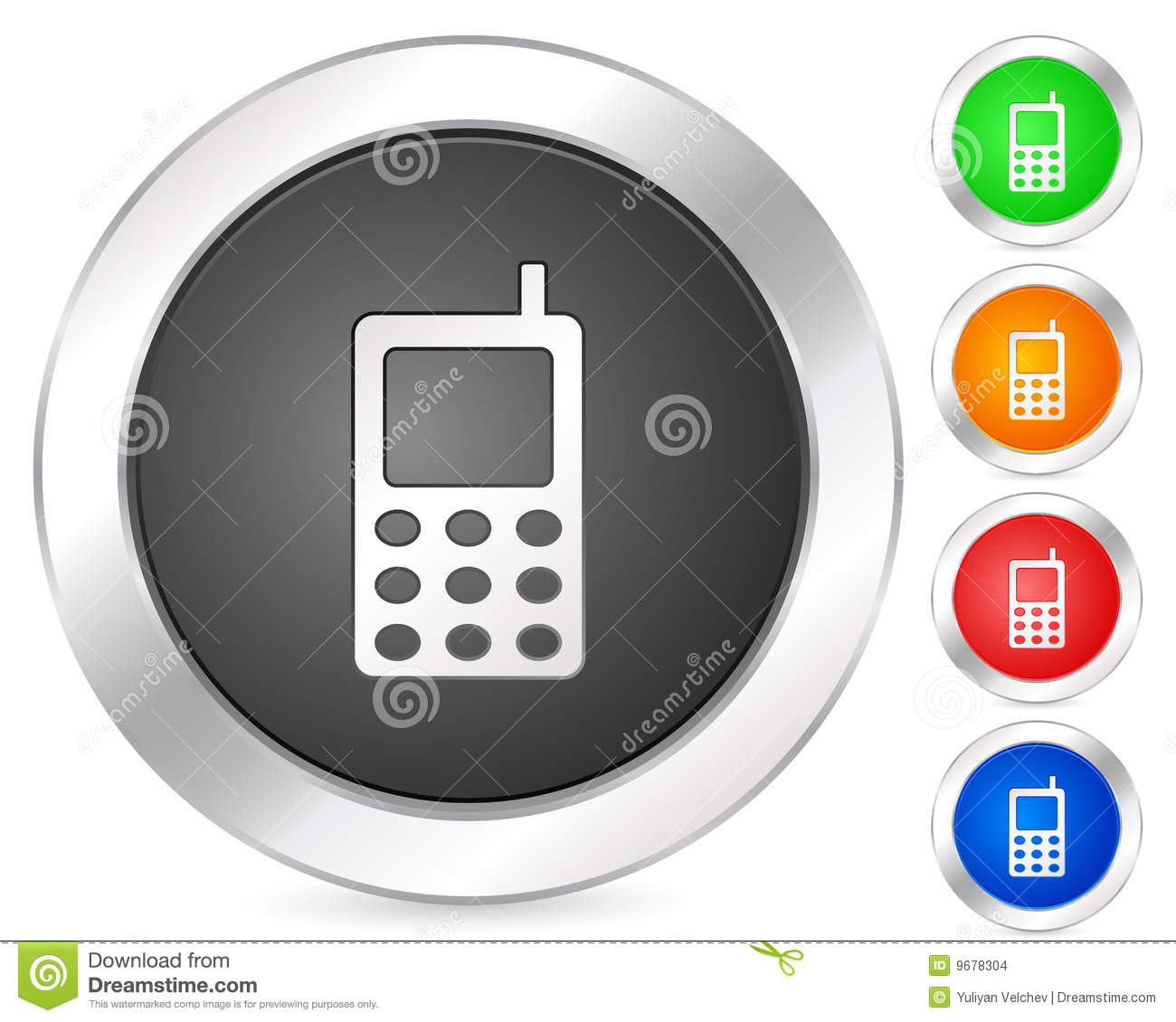 Cell Phone and Computer Icon