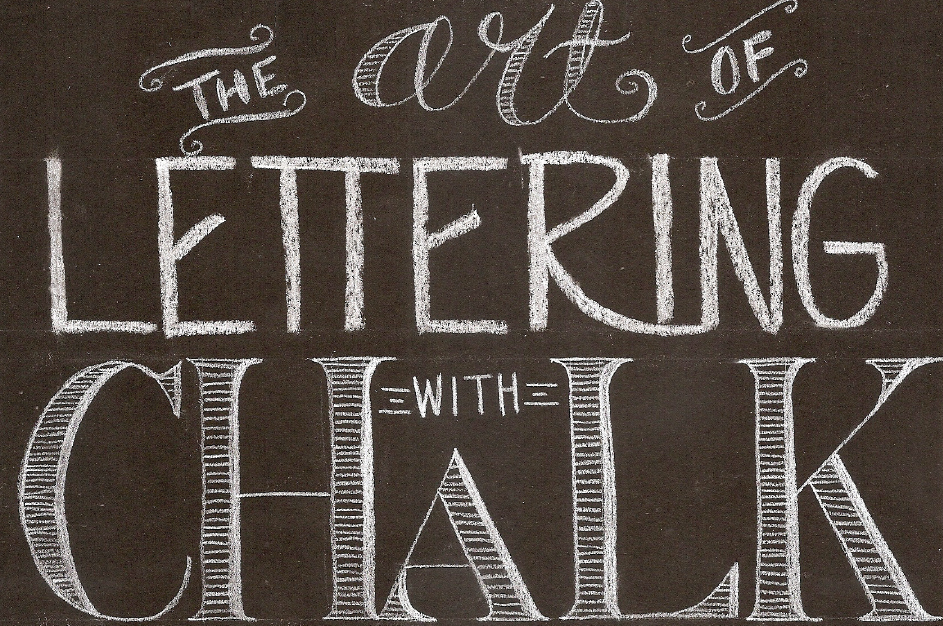 Chalk Art Lettering