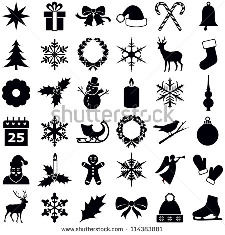 Christmas Vector Silhouette