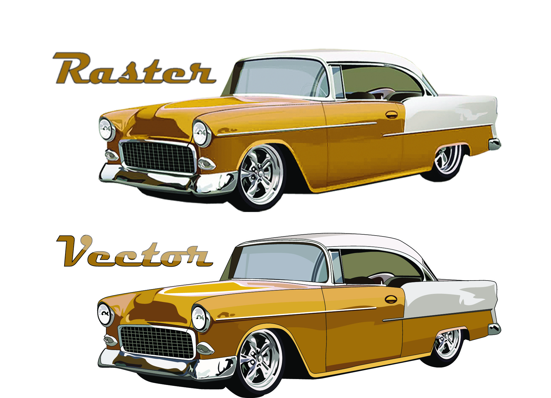 7 Antique Car Vector Images