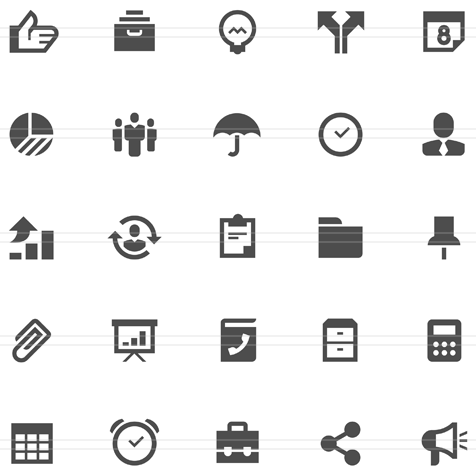 Clip Art Business Icons