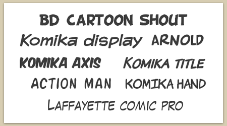 Comic Book Fonts Free