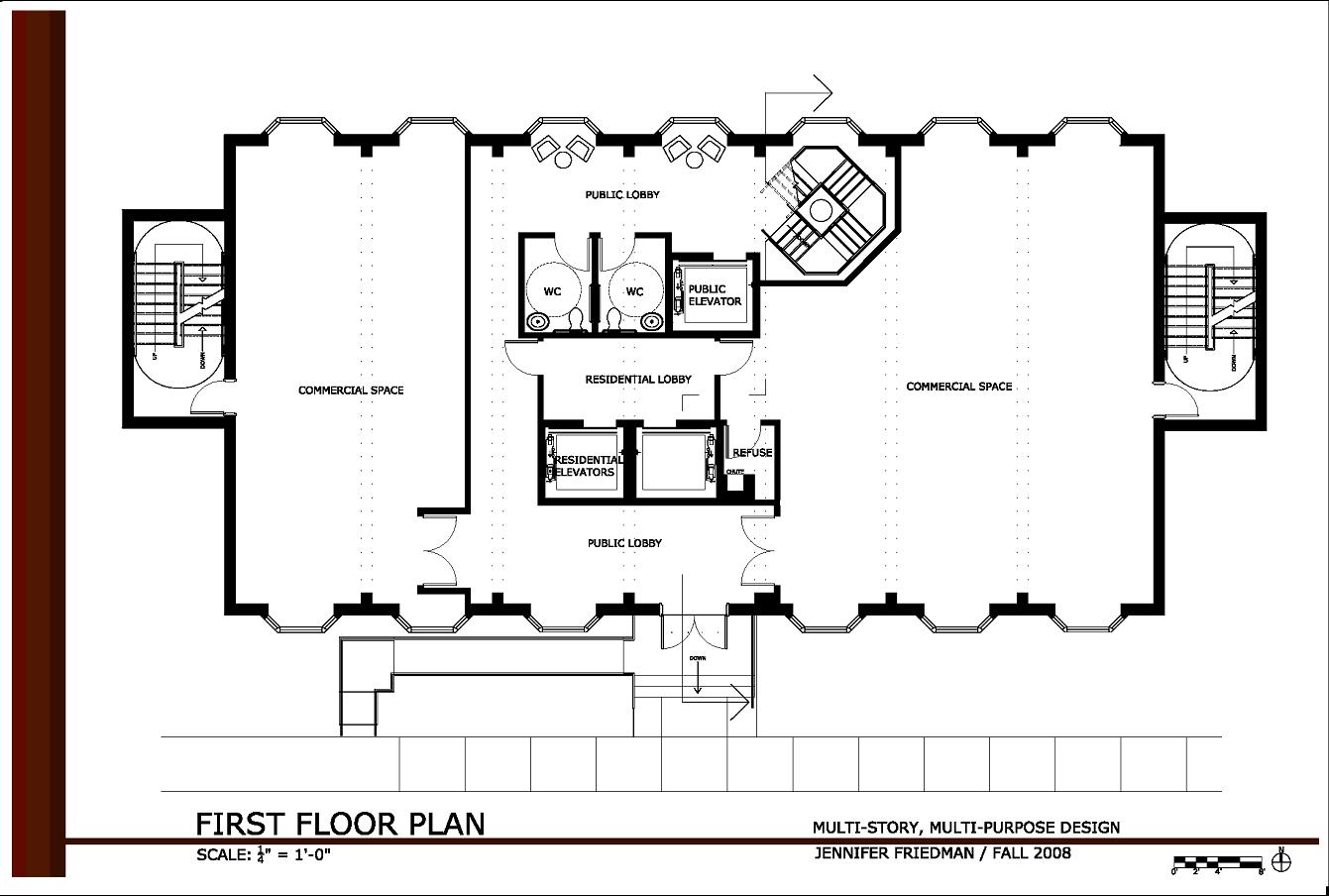 Commercial Office Building Floor Plans