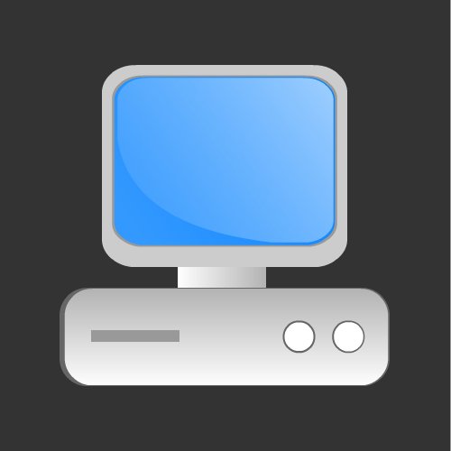 Computer Icon On Desktop