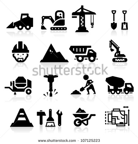 Construction Icons Vector Free