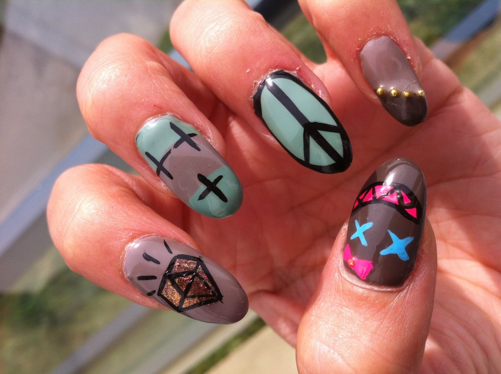 Crazy Nail Designs