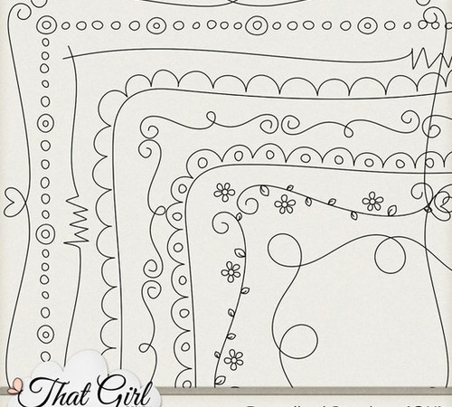 Cute Doodle Border Designs