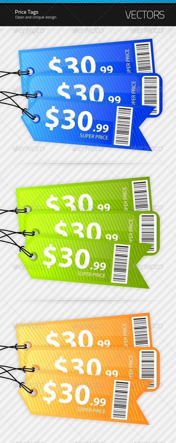 Decorative Price Tag Templates