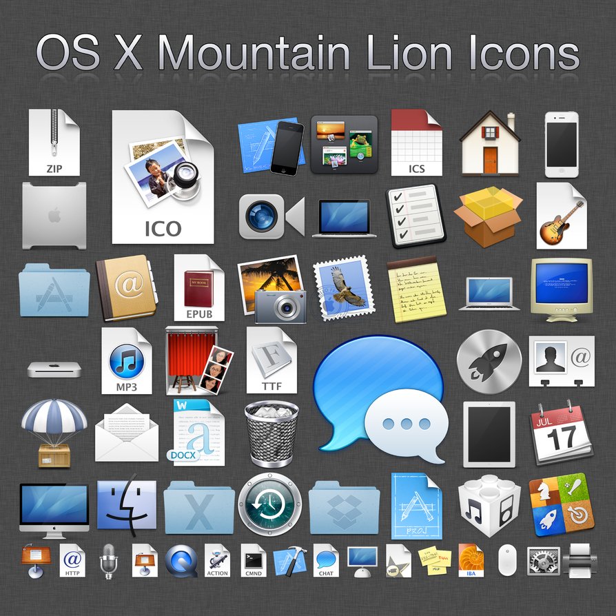 deviantART Mac OS X Lion Icons