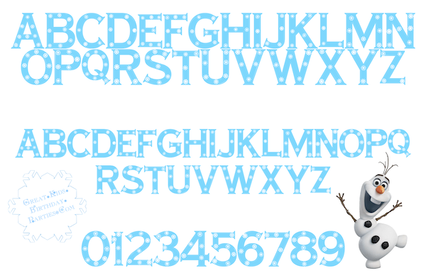 Disney Frozen Font Free