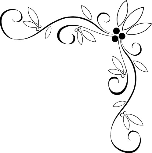 Fancy Corner Page Border Designs