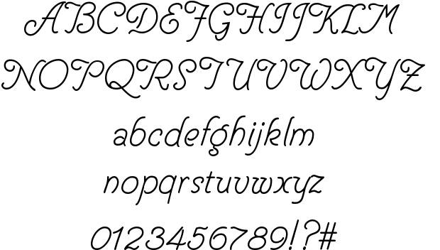 Fancy Cursive Fonts