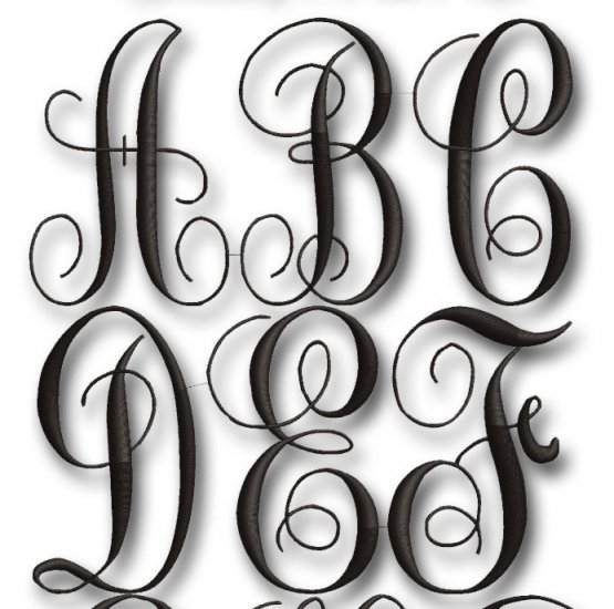 Fancy Letter Fonts