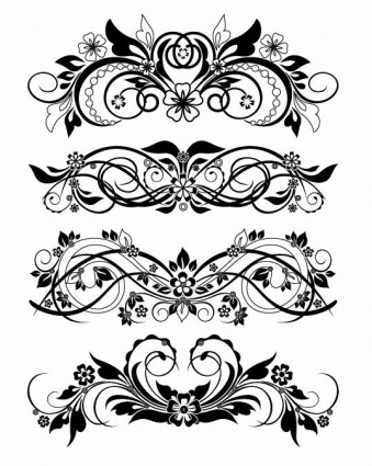 Floral Ornaments Vector