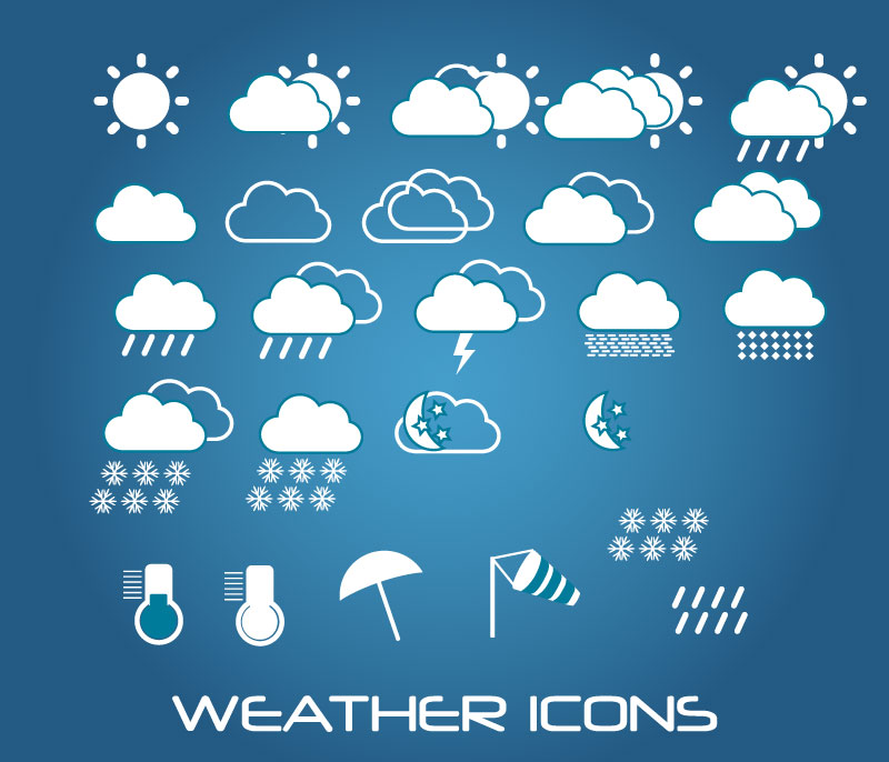 Forecast Icon Weather Symbols