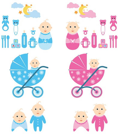 Free Baby Vector Graphics