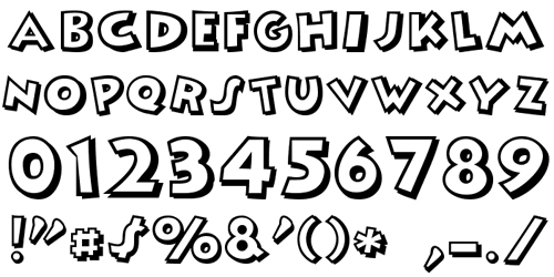 Free Cartoon Fonts Free Cartoon Fonts