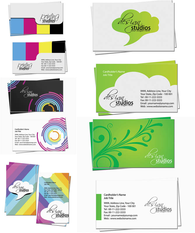 Free Clip Art Business Cards Designs