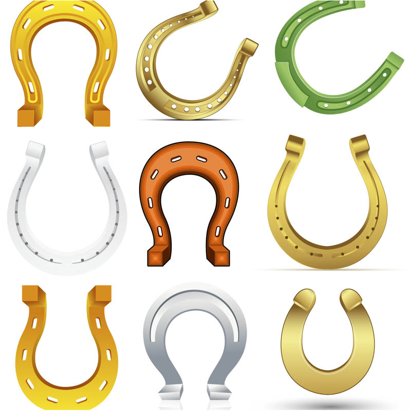 Free Horseshoe Vector Art