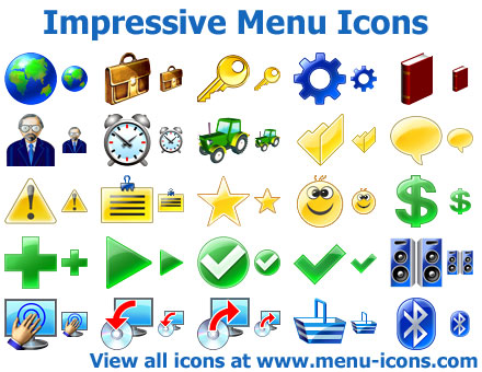 Free Icon Downloads Menu