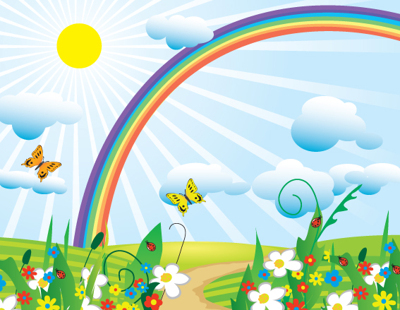 Free Rainbow Cartoon