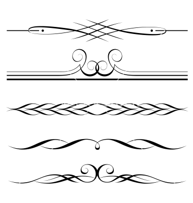 Free Vector Decorative Borders