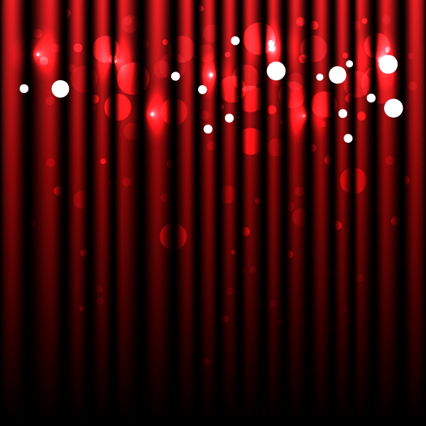 Free Vector Red Curtain