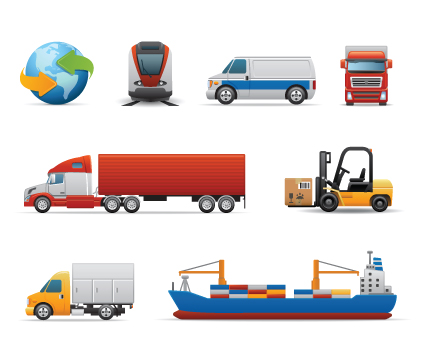 Free Vector Transportation Icons