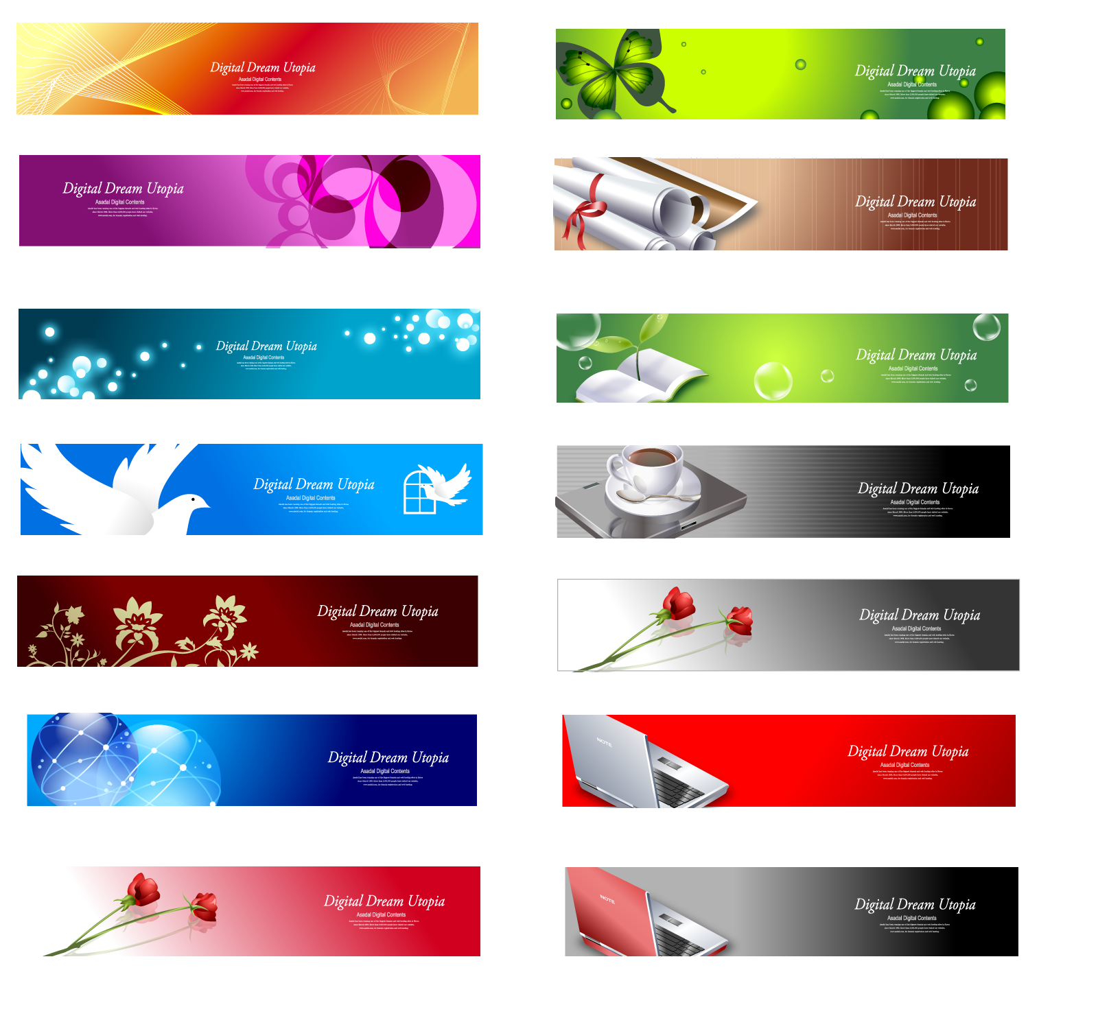 Free Web Banner Design Templates