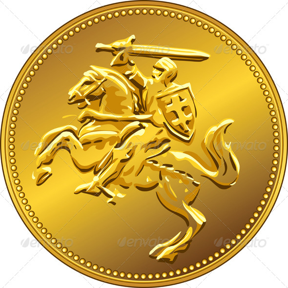 Gold Coin Knight