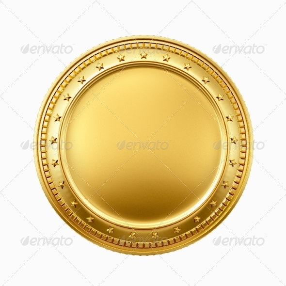 Gold Coin Template Printable