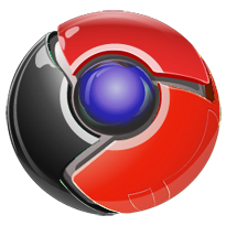 Google Chrome Icon Red