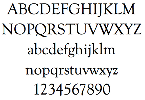 Goudy Old-Style Font