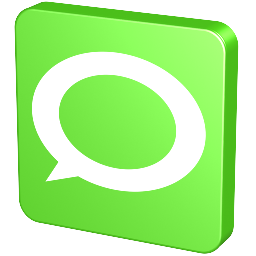 Green Chat Bubble Icon