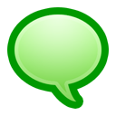 Green Chat Bubble Icon