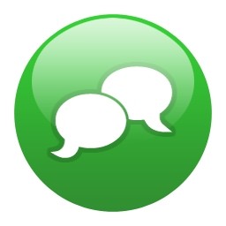 Green Chat Bubble Icon