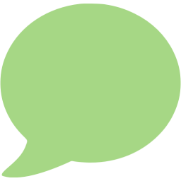 Green Speech Bubble Icon